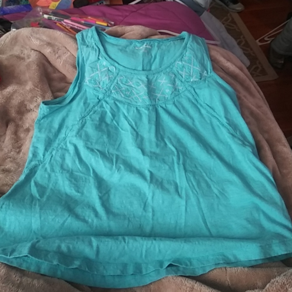 Clean light blue